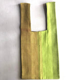 キコイ・マルシェストライプバッグ - ベイビーグリーン -