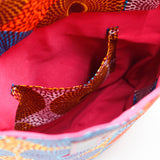 アケロバッグ4WAY 38 - ビッグアイ・ターコイズオレンジ&カーキ -