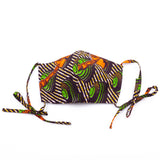 I. Mask -Secret key brown & green-