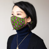 I・マスク - ホロホロ・グリーン&パープル -