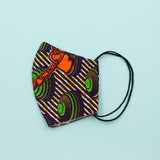 I. Mask -Secret key brown & green-