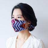 I. Mask -Arrow / Pink & Blue-