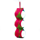Toilet paper holder -Big Eye Passion Pink & Green-