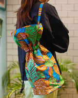 ビッグキンチャクバッグ - 春の風 -