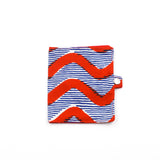 ミニケース - ウェーブ・ブルー&レッド -