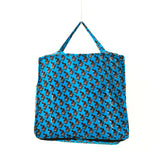 収納ポーチM - ホロホロ・ブラウン&ブルー -