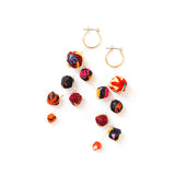 スターピアス・ロング - レッド&グリーン -