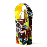 My Bottle Case -Coffee Beans and Leaves / Brown-