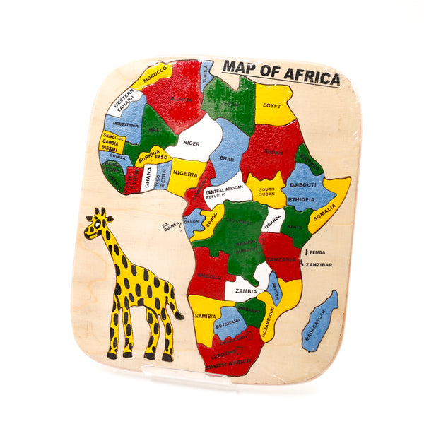 African continent puzzle