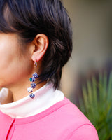 スターピアス・ショート - イエロー&ブルー -