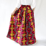 Random Tack Skirt -Ladder Pink-