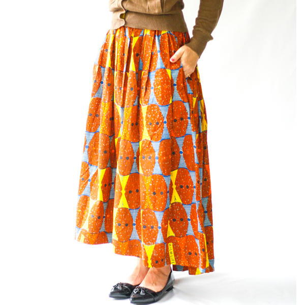 ないとじゃあ様 Y's 斬新なプリント柄ポンチョor ラップスカート　２ＷＡＹ O'NEIL of DUBLIN SALE 10%OFF オニール オブ ダブリン #805