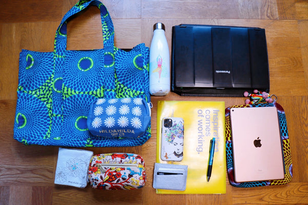 ON/OFFアフリカンプリントを取り入れて自分だけの楽しさを！what’s in my bag vol. 8