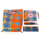 Akello Bag 4WAY 38  -Big Eye Turquoise Orange & Brown-