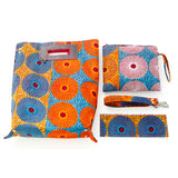 Akello Bag 4WAY 38  -Big Eye Turquoise Orange & Brown-