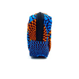 Cube Pouch -Eye Orange Blue & Blue Yellow-
