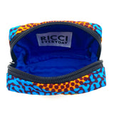 Cube Pouch -Eye Orange Blue & Blue Yellow-