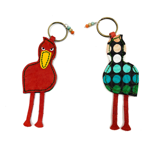 Handsome, Leather Leather Key Holder----