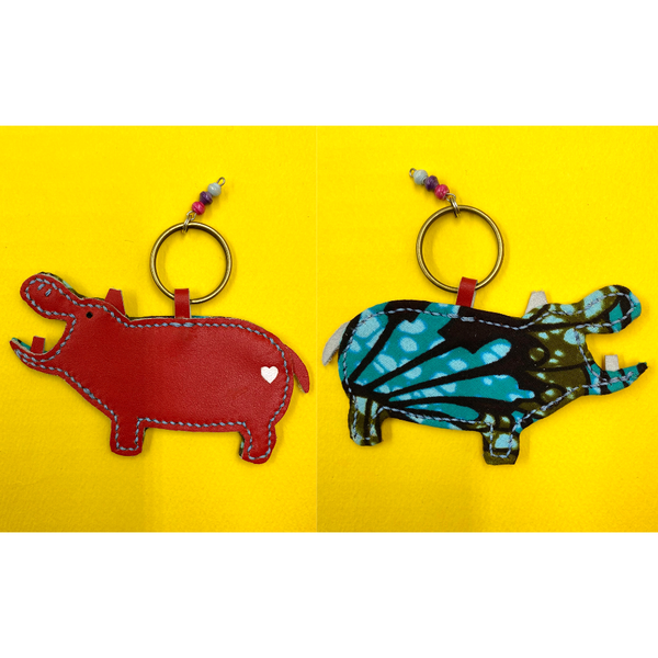 Kabakie holder -Red & blue-