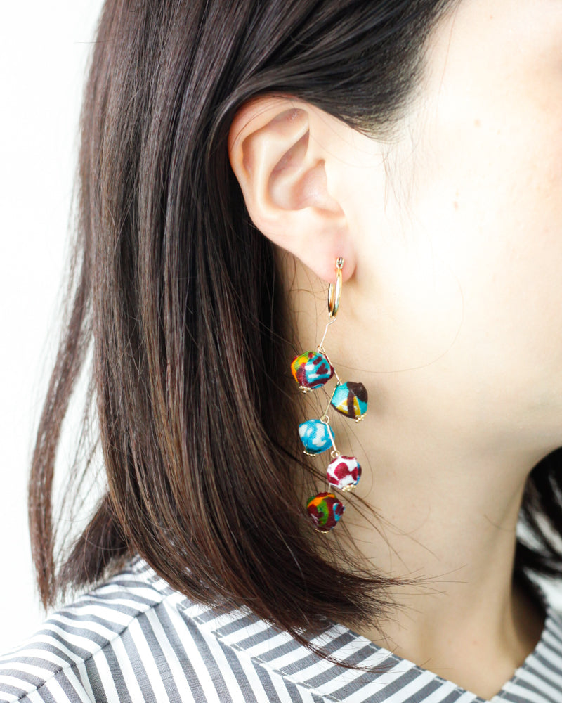 Star Pierce Short -Yellow & Brown-