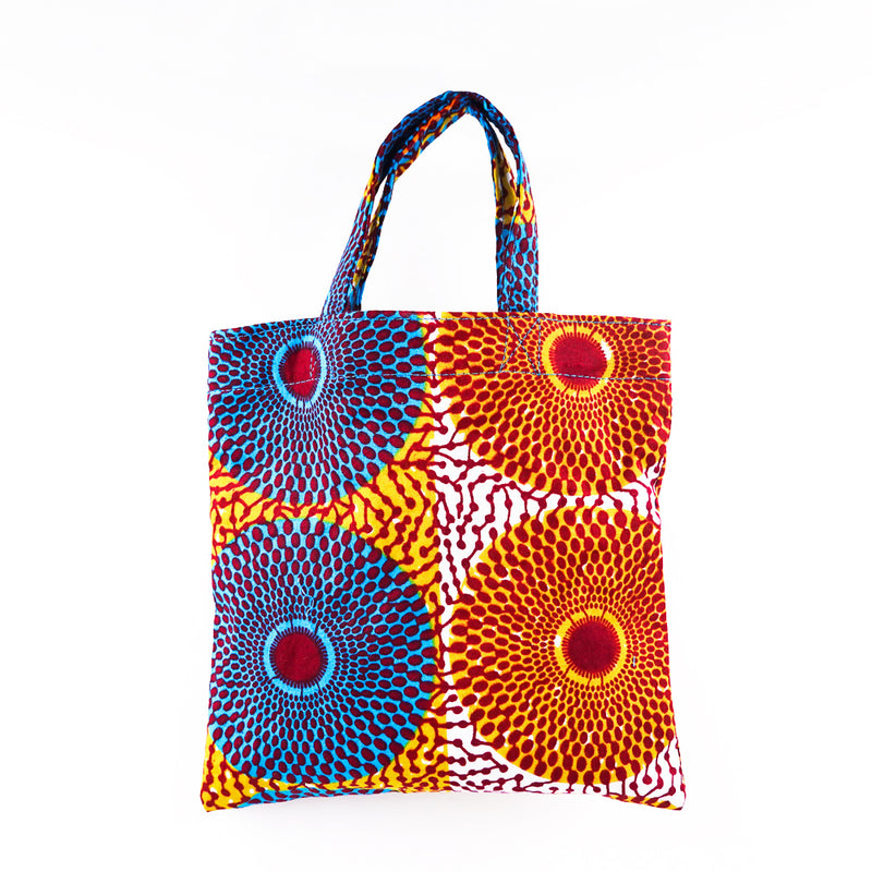 Petit bag -Eye Orange Blue Yellow & Blue Yellow White-