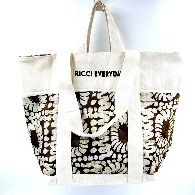 RICCI EVERYDAY Tote -Batic Brown Shell-