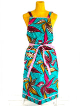 Apron -Tropical Paradise Blue-