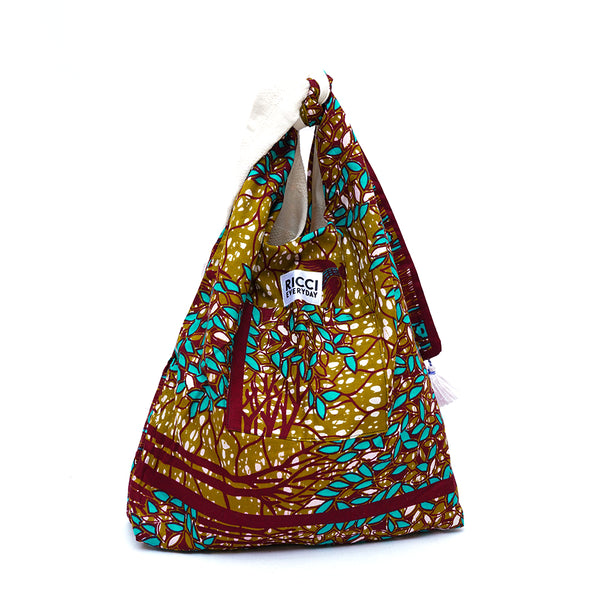 Kikoy eco circle white Seasonal Mori and Late Autumn -