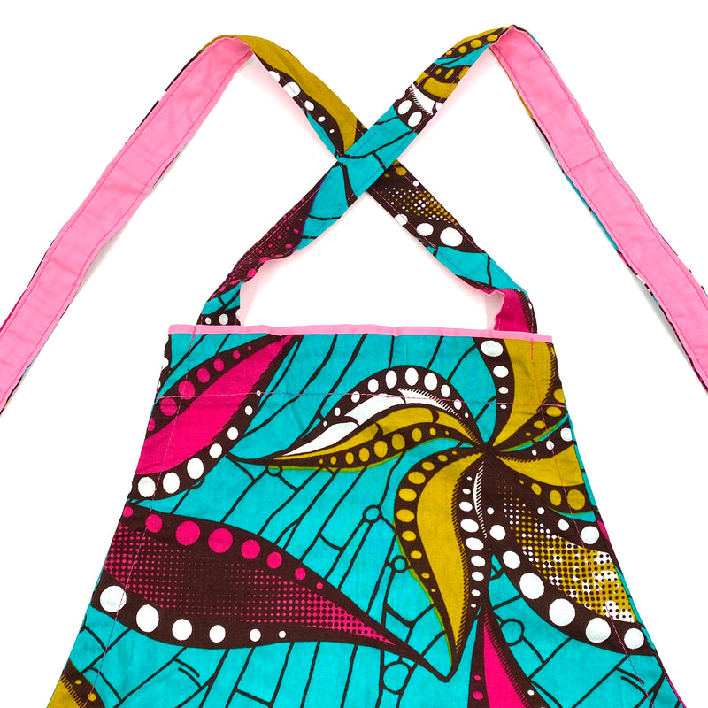 Apron -Tropical Paradise Blue-