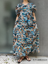 Puff Dress -Pin Weel-