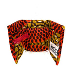 トラベルパース - ビッグアイ・オレンジ＆カーキ -