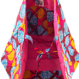 Zakuzaku Tote -Colorful reef-
