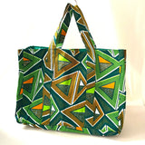 Zakuzaku Tote -Tryangle Green-
