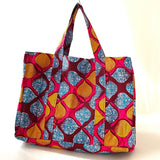 Zakuzaku Tote -Colorful reef-
