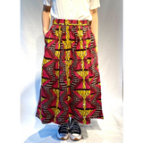 Abu Dhabi Gather Skirt -Ladder Pink-