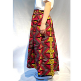 Abu Dhabi Gather Skirt -Ladder Pink-