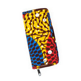 アクセサリーケース - ビッグアイ・ブルーピンク＆カーキ -