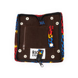 アクセサリーケース - ビッグアイ・ブルーピンク＆カーキ -