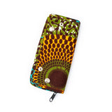 アクセサリーケース - ビッグアイ・ターコイズオレンジ＆カーキ -