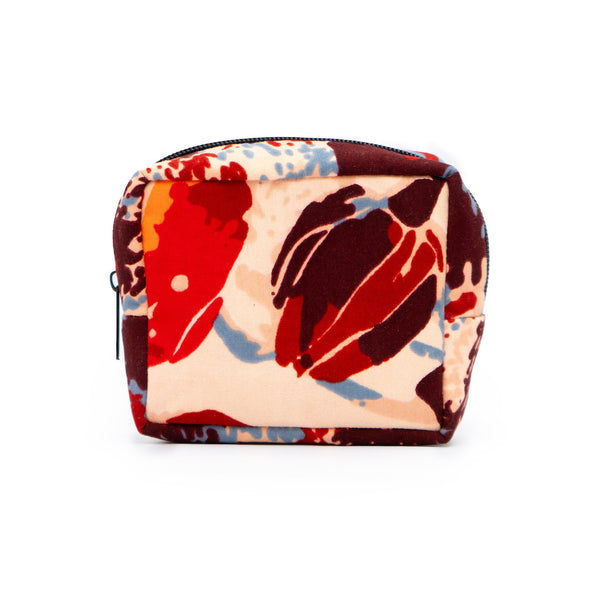 キューブポーチ - ハイビスカス -