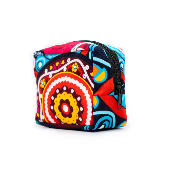 キューブポーチ - エジプト・ピンク -