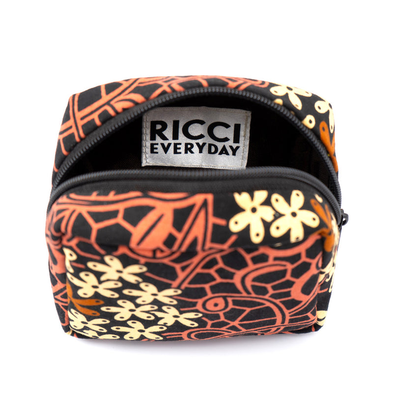 キューブポーチ - 花灯り -