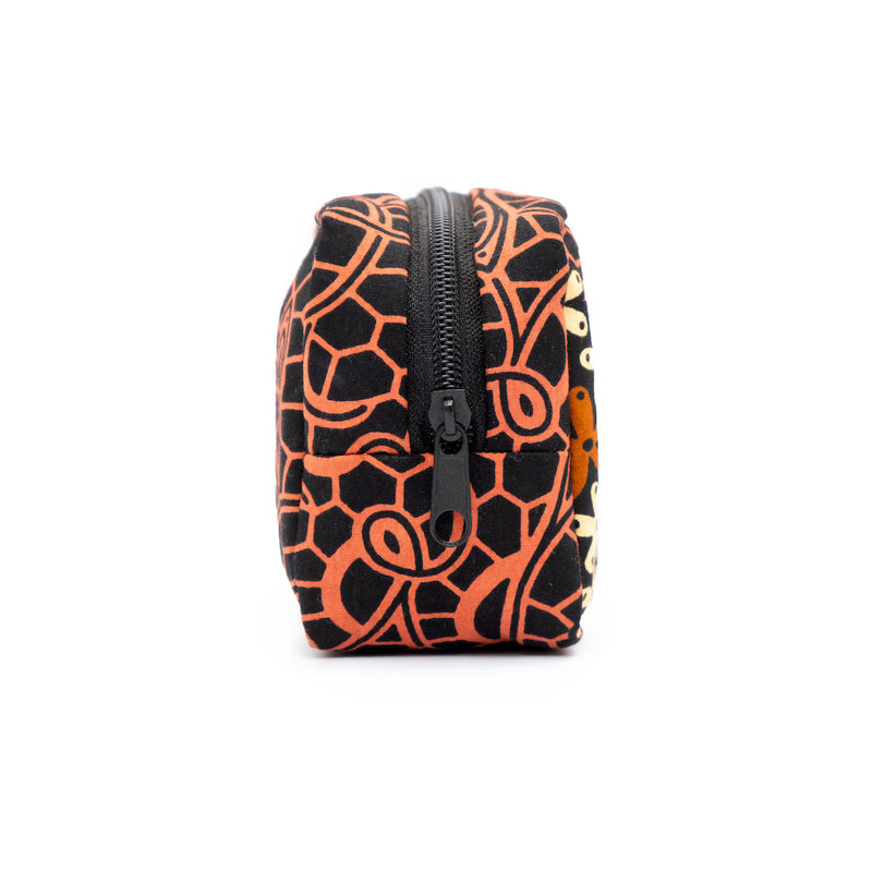 キューブポーチ - 花灯り -