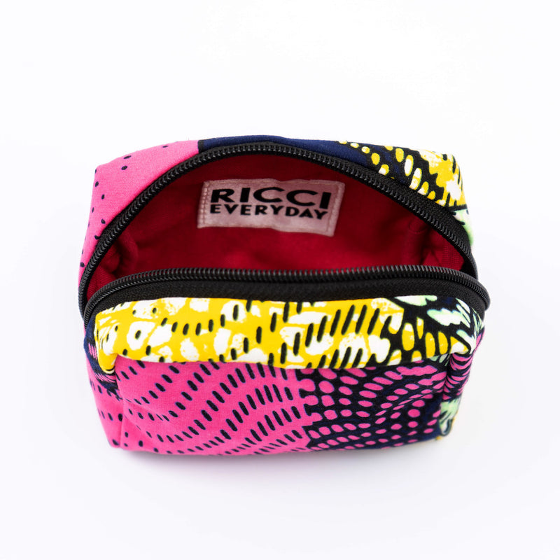 キューブポーチ - コットンキャンディ -