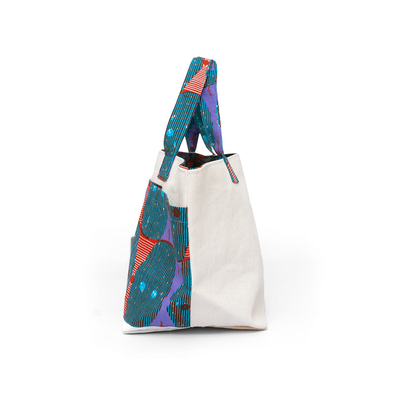 Lunch Tote -High Life Cobalt Blue-