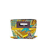 Akello Pochette 38  -Tropical palm trees / yellow--