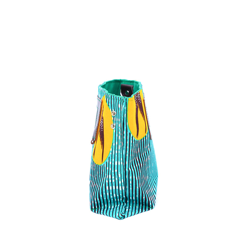 Akello Pochette 38  -Swallow Turquoise & Yellow--
