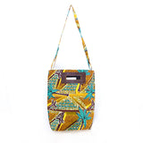 Akello Bag 4WAY 38  -Tropical palm trees / yellow--