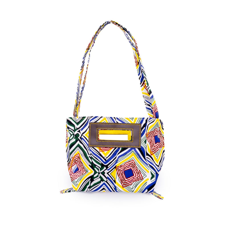 Akello Pochette 38  -Ee Blue Orange & White Blue-