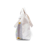 RICCI EVERYDAY Tote -Swallow / white & yellow green blue-